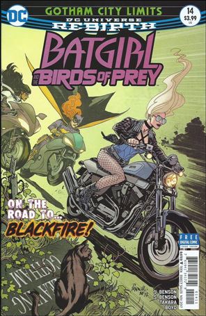 Batgirl & The Birds of Prey issue 14 Yanick Paquette Cover