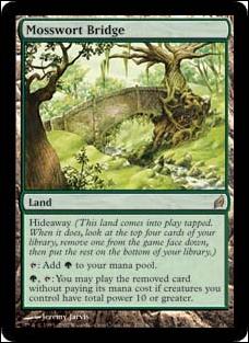 Magic the Gathering: Lorwyn (Base Set) card 270 Mosswort Bridge