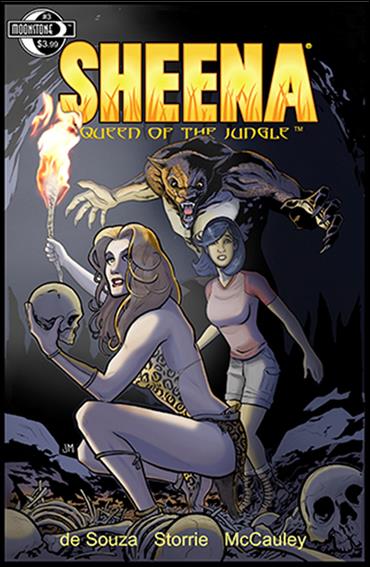 Sheena, Queen of the Jungle (2014) issue 3 Jake Minor / Kevin Minor Cover