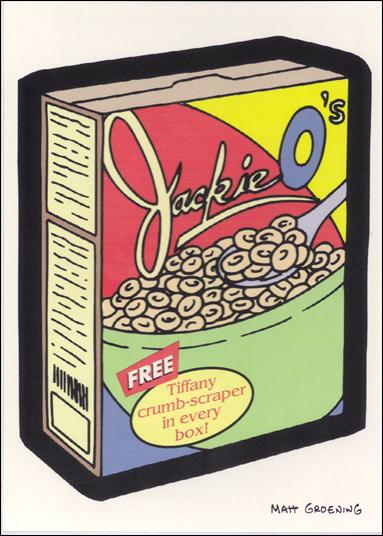 Simpsons Mania! (Base Set) card 50 Jackie-O's