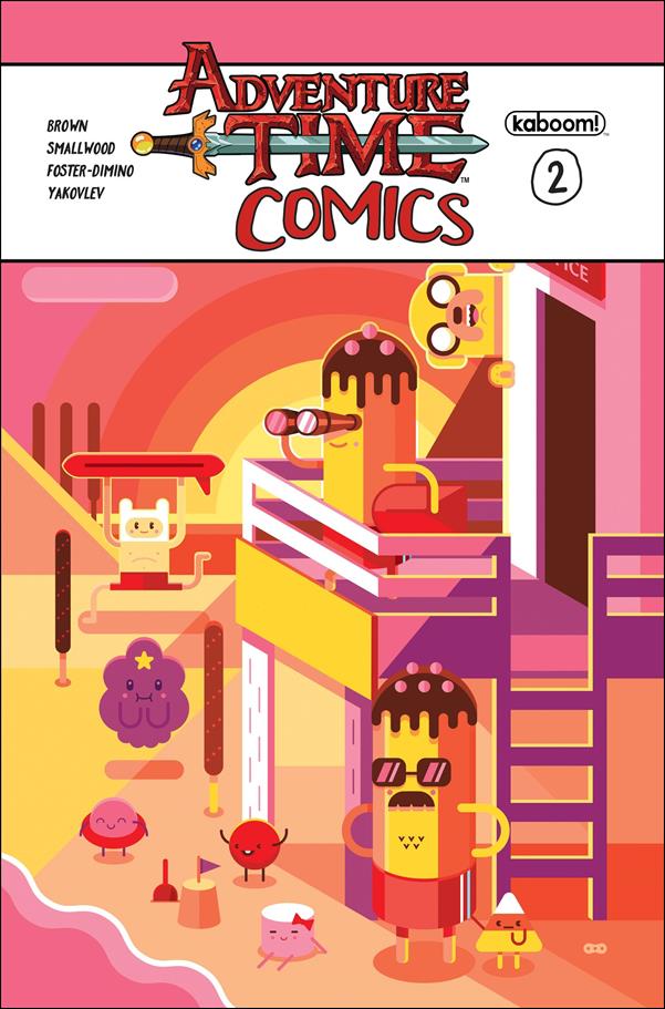 Adventure Time Comics issue 2-B Helbetico Subscription Cover