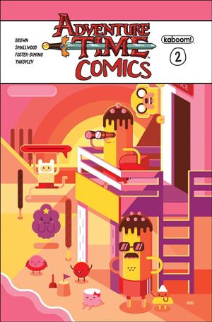Adventure Time Comics issue 2-B Helbetico Subscription Cover