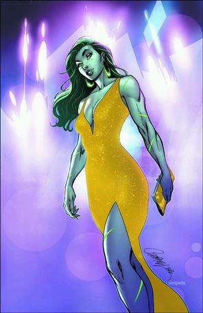 Hulk (2017) issue 1-S J. Scott Campbell ComicXposure Gold Virgin Cover