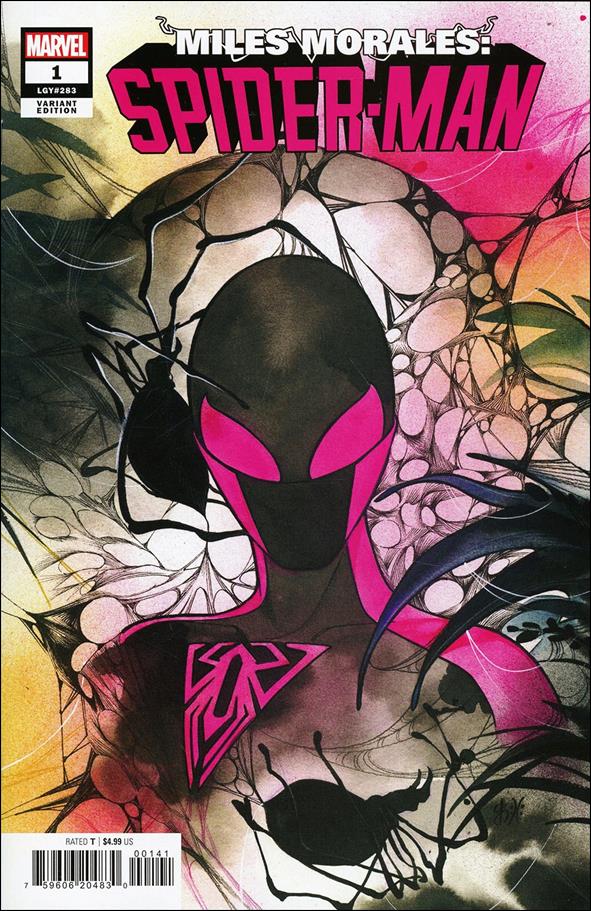 Miles Morales: Spider-Man (2022) issue 1-C Peach Momoko Light Costume Cover