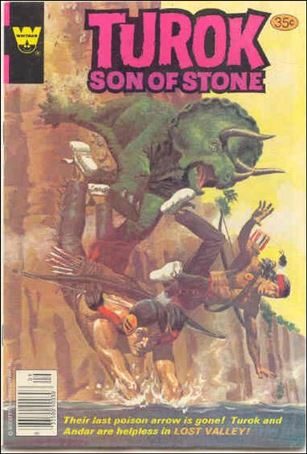 Turok, Son of Stone (1956) issue 117-B Whitman Cover
