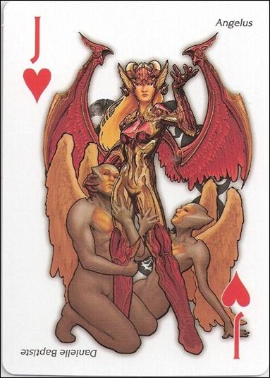 Artifacts Playing Cards (Promo) card J Hearts Angelus - Danielle Baptiste