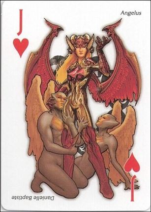 Artifacts Playing Cards (Promo) card J Hearts Angelus - Danielle Baptiste