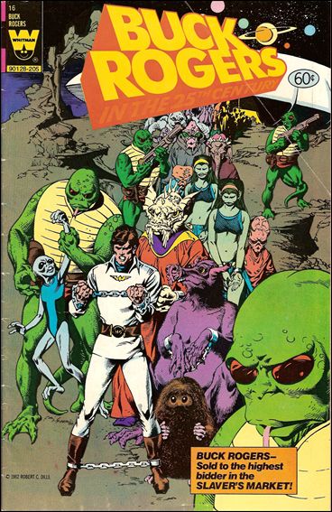 Buck Rogers (1964) issue 16 Yellow Whitman Logo