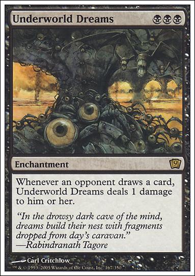 Magic the Gathering: 9th Edition (Base Set) card 167 Underworld Dreams