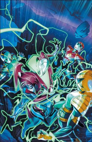 Mighty Morphin Power Rangers issue 54-D Jamal Campbell 1:25 Virgin Cover