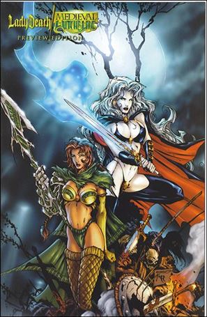 Lady Death/Medieval Witchblade Preview issue 1-B Premium Cover