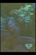 Superman Holo Series (Gold Hologram Parallel Base Set) card 3 Insectoid Attack!