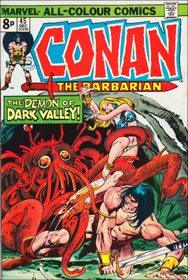 Conan the Barbarian (1970) issue 45-B UK Price Cover
