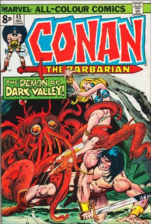 Conan the Barbarian (1970) issue 45-B UK Price Cover
