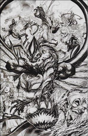 Amazing Spider-Man (1963) issue 798-V Tyler Kirkham Unknown Comics C2E2 B&W Virgin Cover
