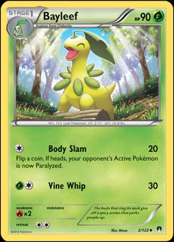 Pokemon XY: BREAKpoint (Base Set) card 2 Bayleef