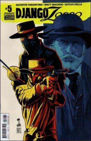 Django/Zorro issue 5-B Francesco Francavilla Cover