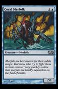 Magic the Gathering: 2010 Core Set (Base Set) card 47 Coral Merfolk