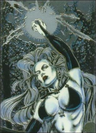 Lady Death All Chromium (Base Set) card 51 The Fury