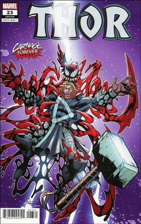 Thor (2020) issue 23-C Logan Lubera Carnage Forever Cover