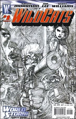 Wildcats (2006)  issue 1-C Jim Lee 1:50 Sketch Cover
