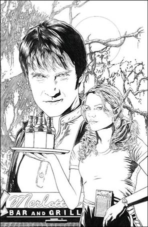 True Blood (2010) issue 4-C Joe Corroney 1:10 Virgin Sketch Cover