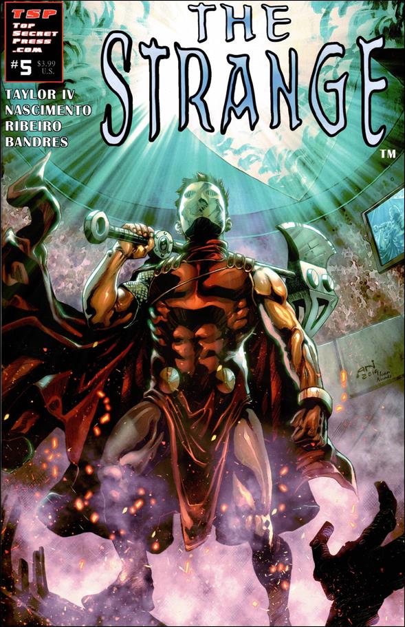 Strange (2014) issue 5 Alexander Nascimento Cover