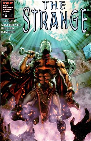 Strange (2014) issue 5 Alexander Nascimento Cover