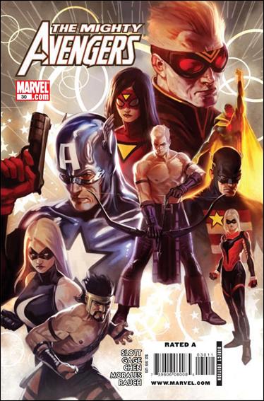 Mighty Avengers (2007) issue 30  Marko Djurdjevic Cover