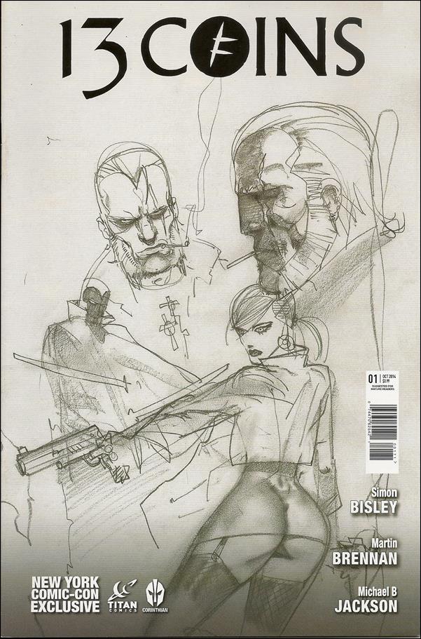 13 Coins issue 1-E New York Comic-Con Exclusive Cover