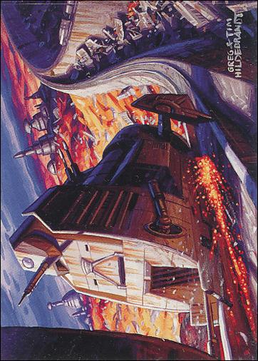 Star Wars: Shadows of the Empire (Base Set) card 99 Dash Rides Ord Mantell Hovertrain