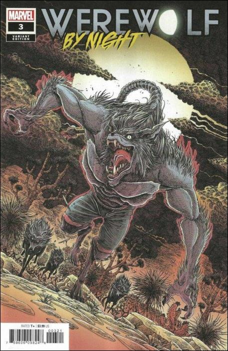 Werewolf by Night (2020) issue 3-B James Stokoe 1:25 Cover