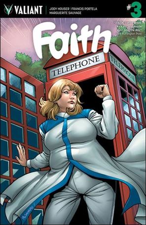 Faith (2016/01) issue 3-B Emanuela Lupacchino Cover