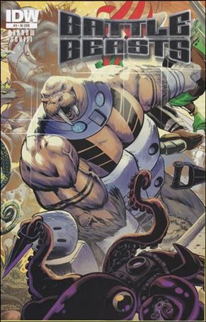 Battle Beasts (2012) issue 3-B Jeff Zornow 1:10 Cover