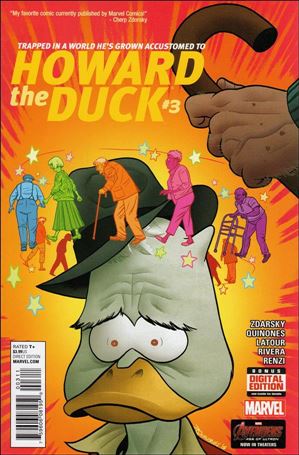 Howard the Duck (2015) issue 3 Joe Quinones Cover