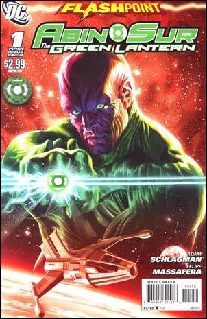 Flashpoint: Abin Sur - The Green Lantern issue 1-B Red Cover (2nd Printing)