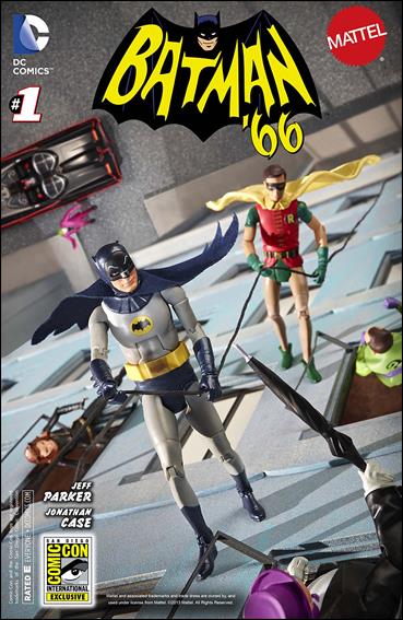 Batman '66 issue 1-C San Diego Comic-Con Mattel Photo Cover