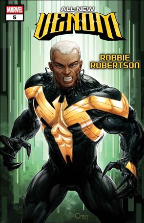 All-New Venom issue 5-C Clayton Crain "Robbie Robinson" Cover