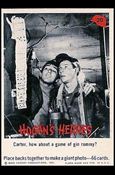 Hogan's Heroes (Base Set) card 20 Carter, How About a Game of Gin Rummy?