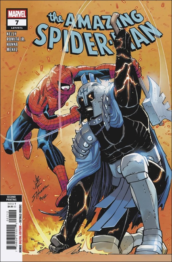 Amazing Spider-Man (2025) issue 7-G John Romita Jr. Cover (Second Printing)