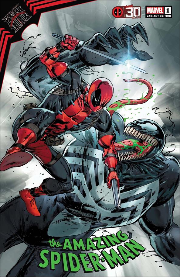 King in Black: Spider-Man issue 1-C Rob Liefeld Deadpool Nerdy 30 Cover