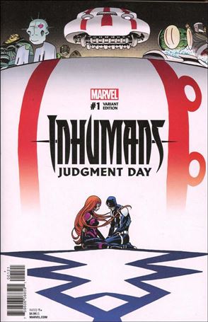 Inhumans: Judgement Day issue 1-B Marcos Martin Cover