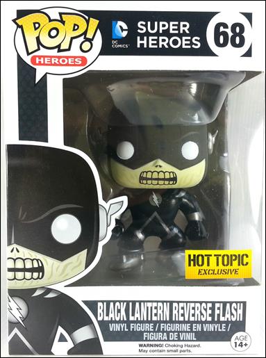 POP! Heroes figure 68 Black Lantern Reverse Flash 