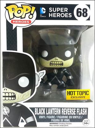 POP! Heroes figure 68 Black Lantern Reverse Flash 