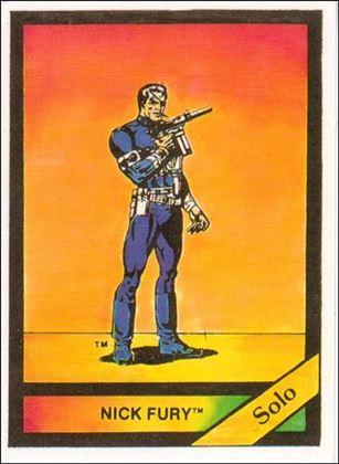 Marvel Universe (Base Set) card 78 Nick Fury