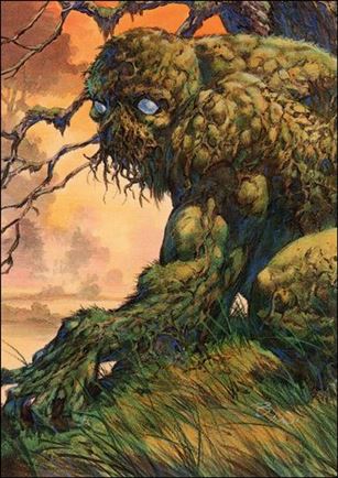 Bernie Wrightson II: More Macabre (Base Set) card 24 Wetlands Sunset