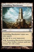 Magic the Gathering: 10th Edition (Base Set) card 352 Forbidding Watchtower