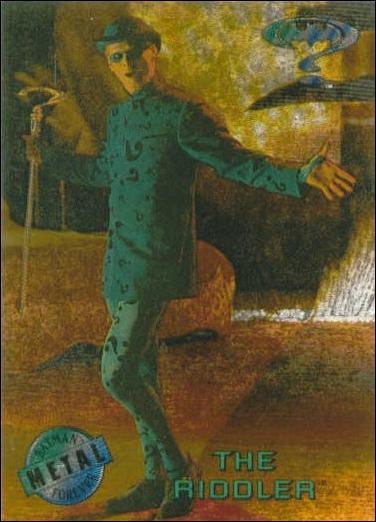 Batman Forever Metal (Movie Preview Subset) card 4 The Riddler