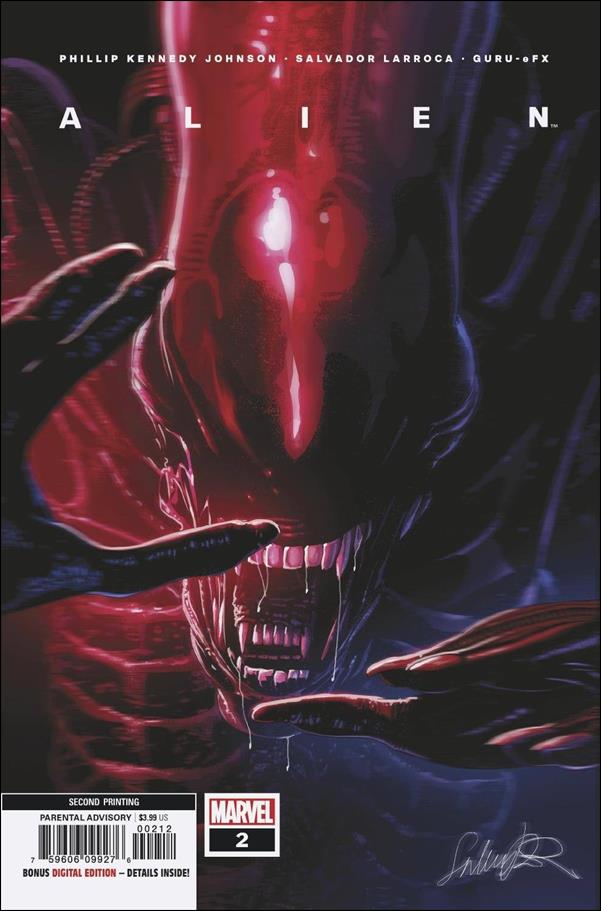 Alien (2021) issue 2-D Salvador Larroca Cover (2nd Printing)