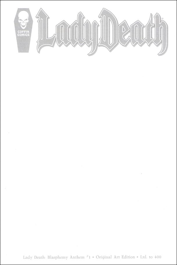 Lady Death: Blasphemy Anthem (2019) issue 1-K Original Art Edition 1/400